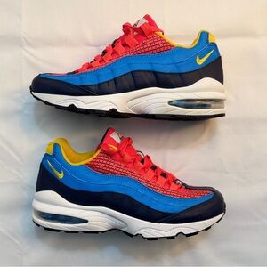 Nike Air Max 95 Now GS ‘Crimson Blue’ Size 7Y AV2289-600